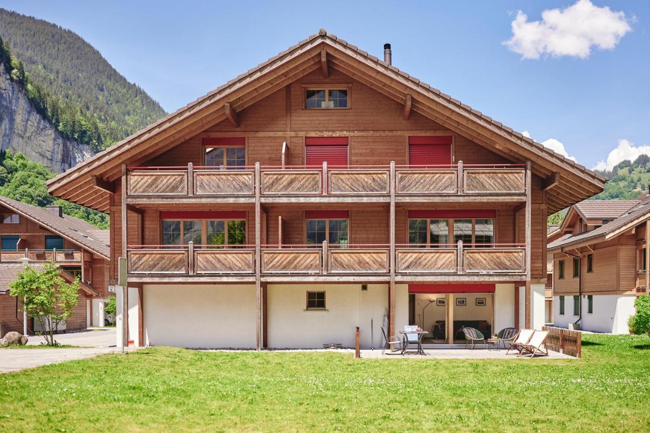 Apartment Truemmelbach, Comfortabl & Cozy, Private Terrace With Best Views Lauterbrunnen Buitenkant foto