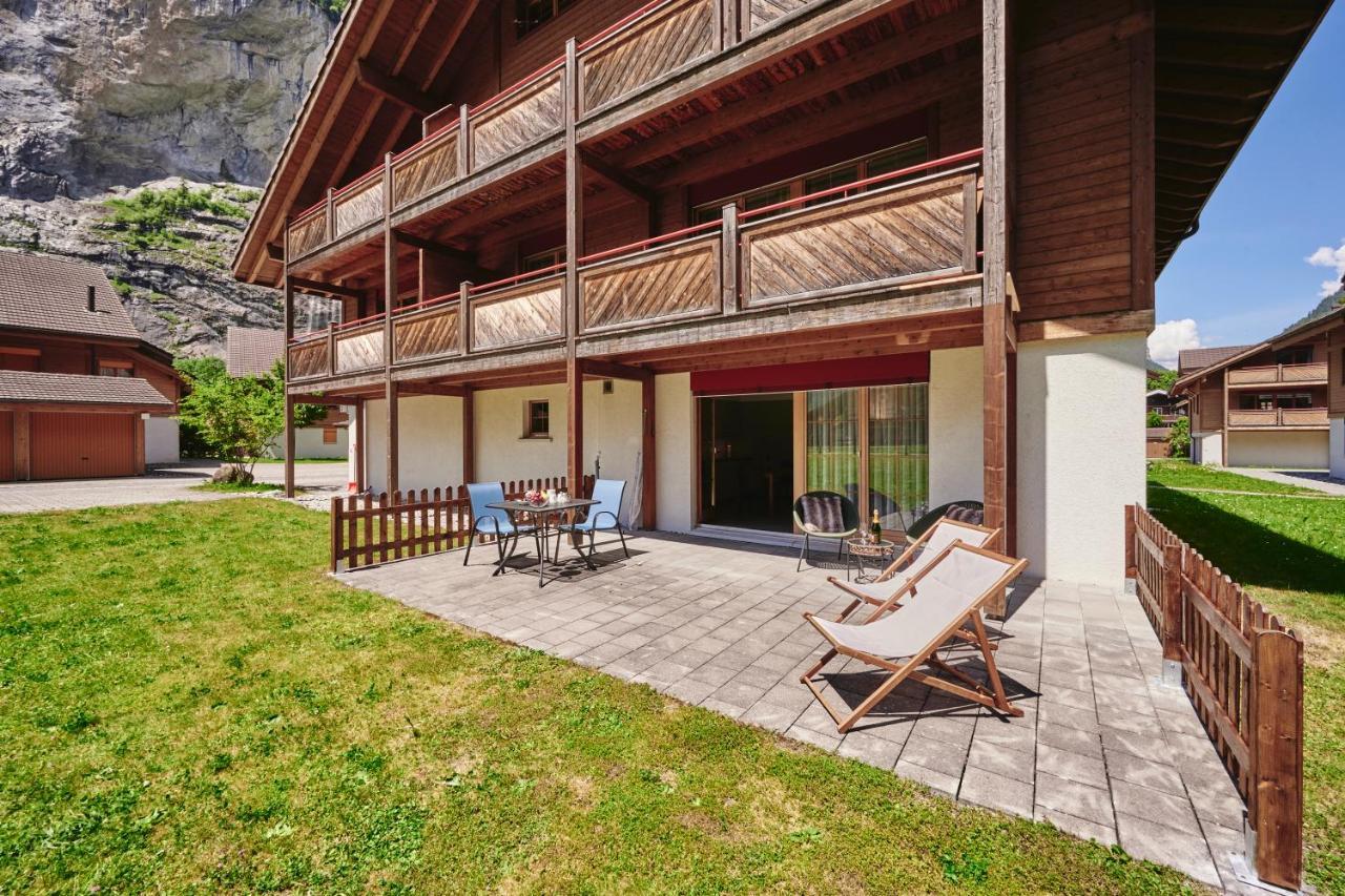 Apartment Truemmelbach, Comfortabl & Cozy, Private Terrace With Best Views Lauterbrunnen Buitenkant foto