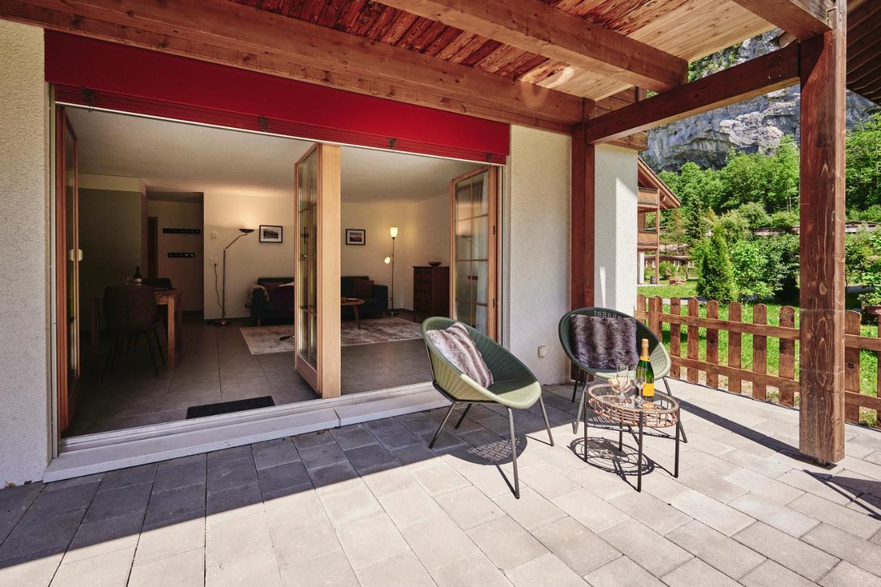 Apartment Truemmelbach, Comfortabl & Cozy, Private Terrace With Best Views Lauterbrunnen Buitenkant foto