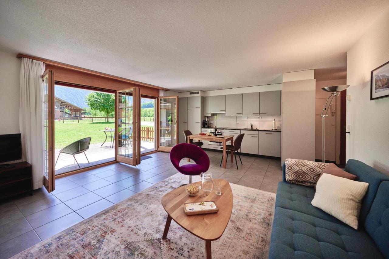 Apartment Truemmelbach, Comfortabl & Cozy, Private Terrace With Best Views Lauterbrunnen Buitenkant foto